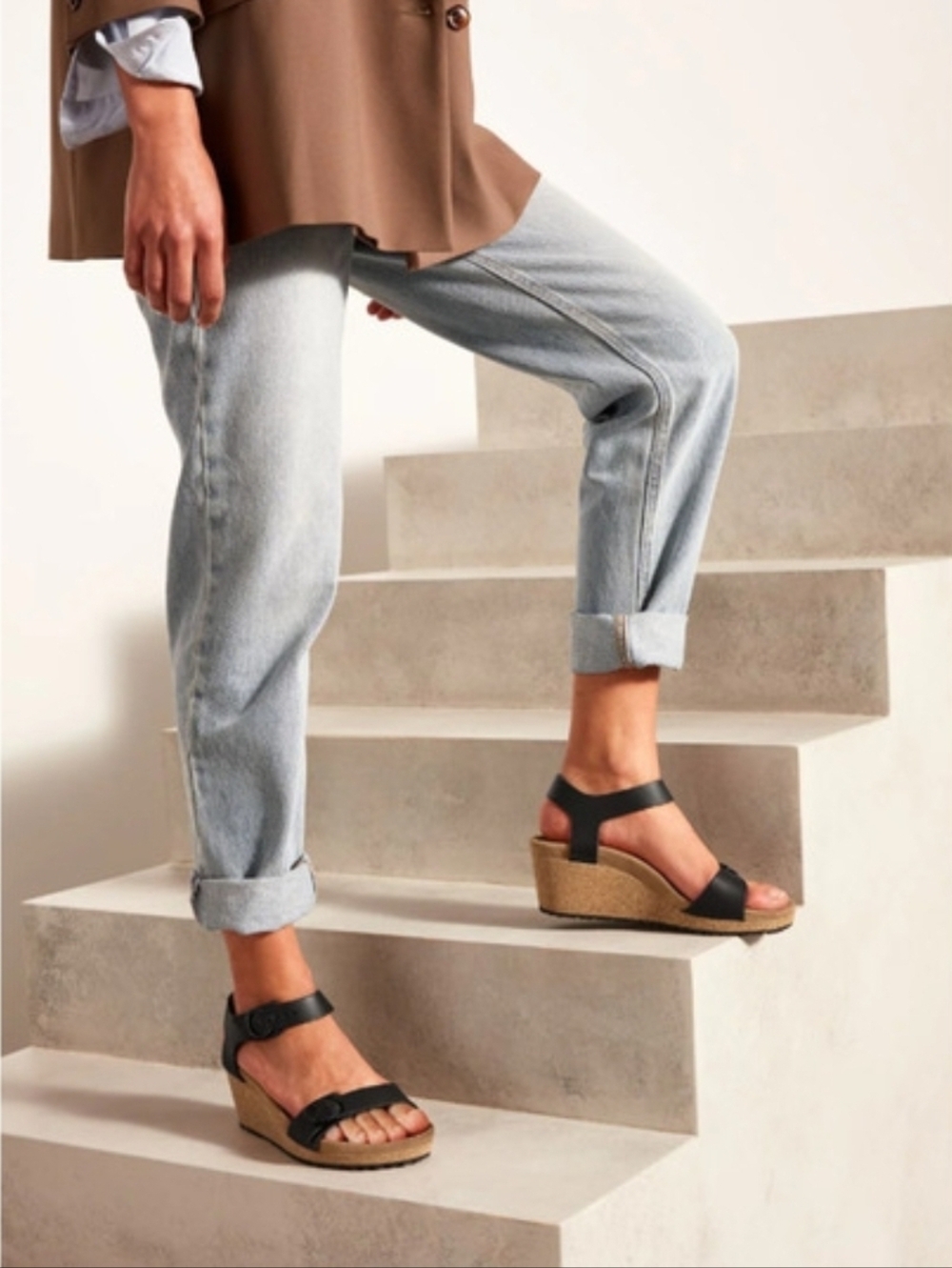 Papillio By Birkenstock Soley Platform Wedge Sandals Womens